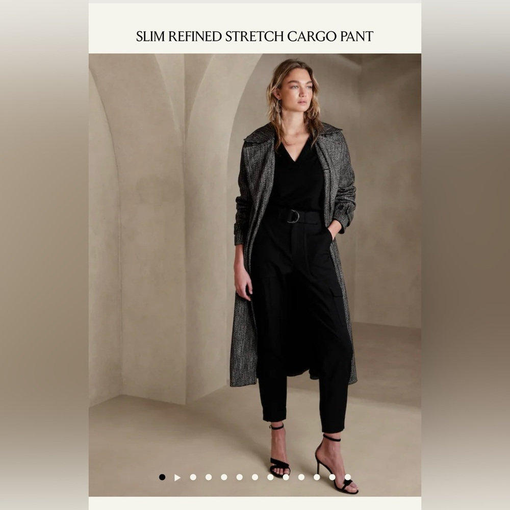Banana Republic - Slim refined stretch cargo pant